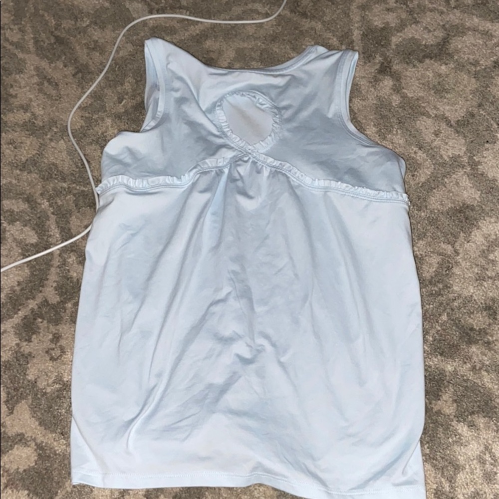 Baby blue Ivivva tank top SUPER CUTE BACK!!!